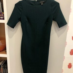 Textured Bodycon Maternity Dress green